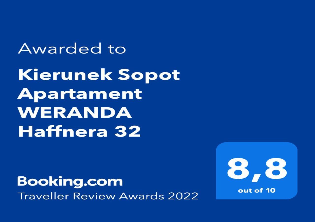 Kierunek Sopot Apartament Weranda Haffnera 32 المظهر الخارجي الصورة